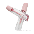 rosa klare transparente Lipgloss -Röhrchen